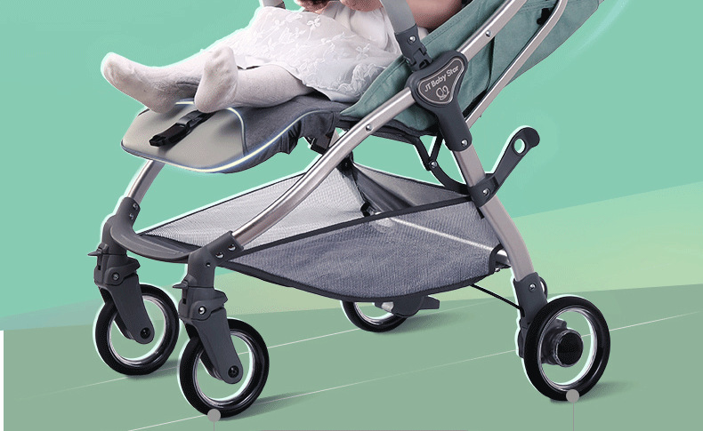 婴儿推车可坐可躺轻便折叠超轻小便携式迷你婴儿车推车夏季口袋车