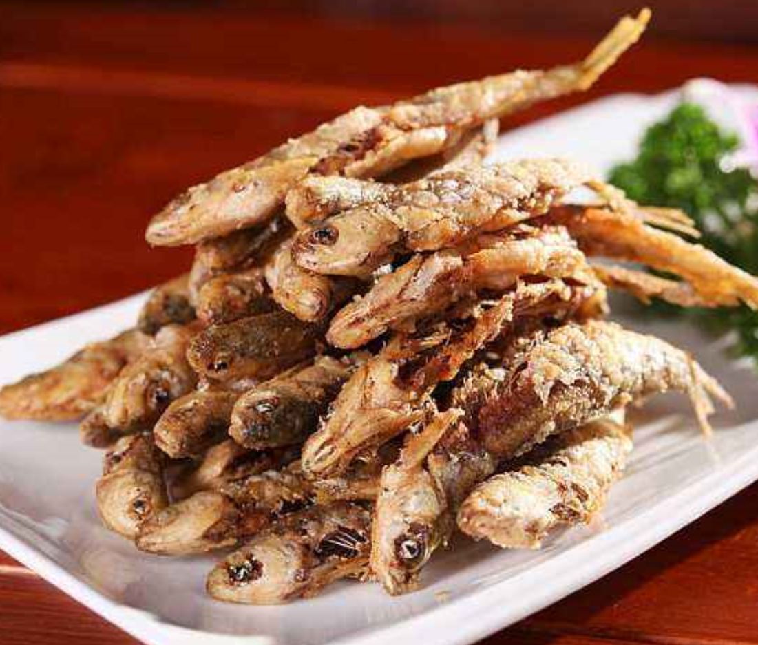 不包邮250g×20广东裕景味椒盐濑尿虾多春秋刀狗吐鱼明虾