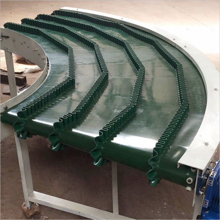 180度皮带转弯输送流水线 pu输送带转弯机厂家定制批发