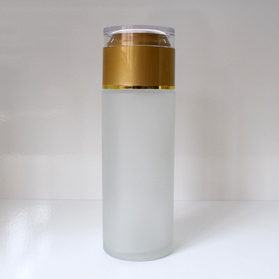 厂家现货供应包装瓶乳液瓶化妆品包装瓶 120ml玻璃瓶亮白料玻璃瓶