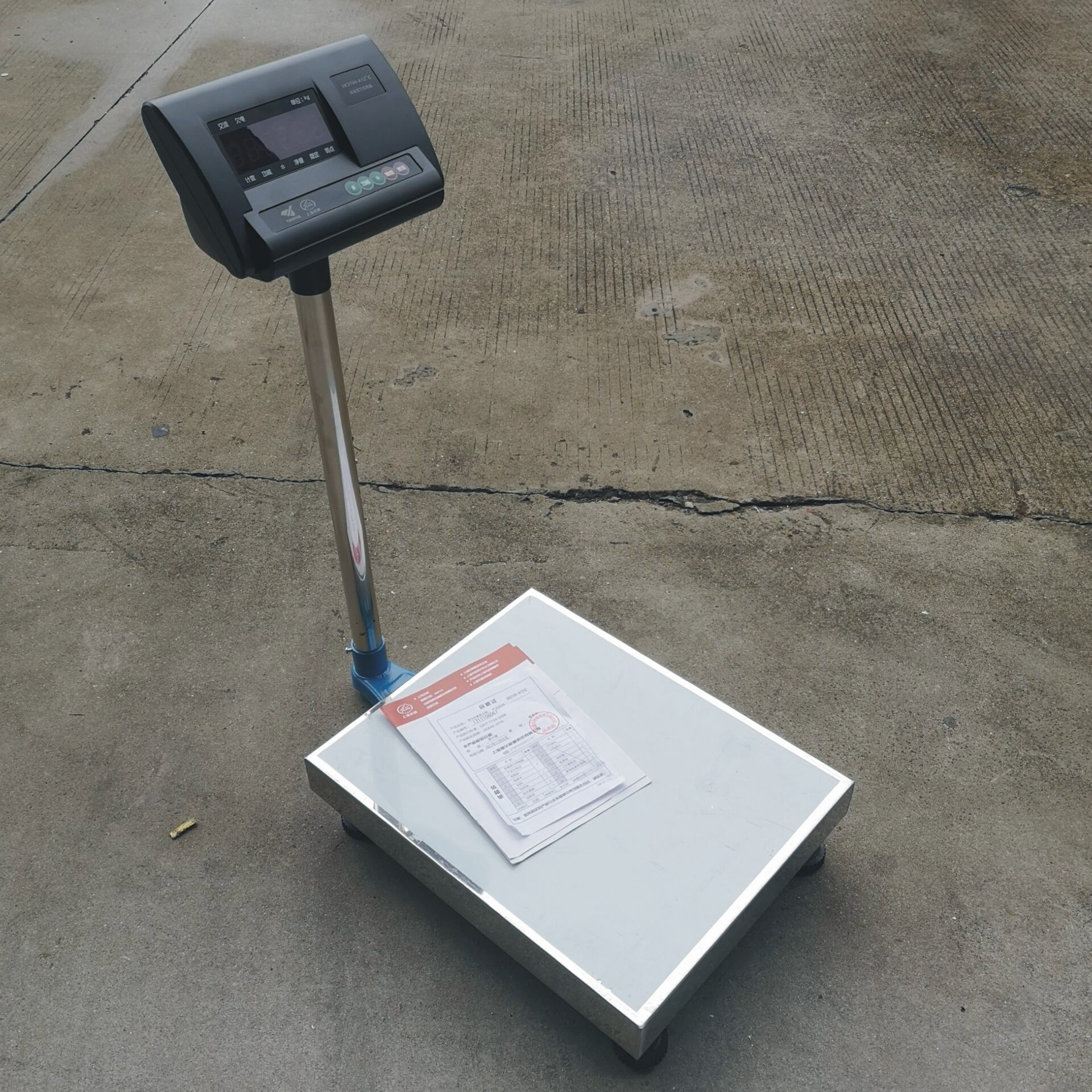 直销上海耀华电子秤30kg50kg,100kg,150kg,200kg,300kg高精度台称