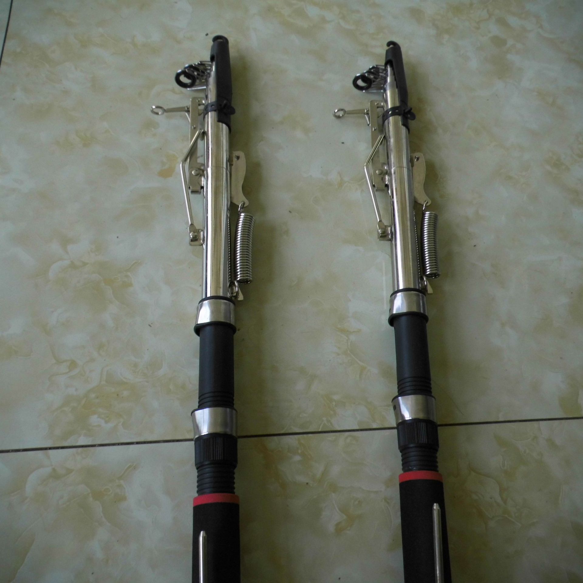 厂家低价自动钓鱼海竿弹簧竿超硬远投海钓甩竿抛竿套装渔具批发