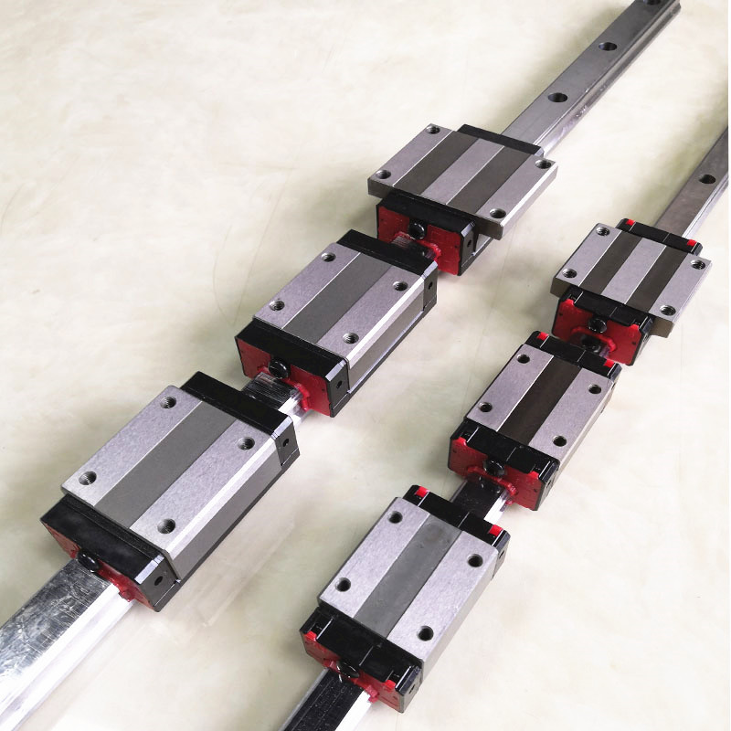 ryk台湾线性导轨滑块 高精度直线轴承线轨 滚珠微型滑动导轨lu