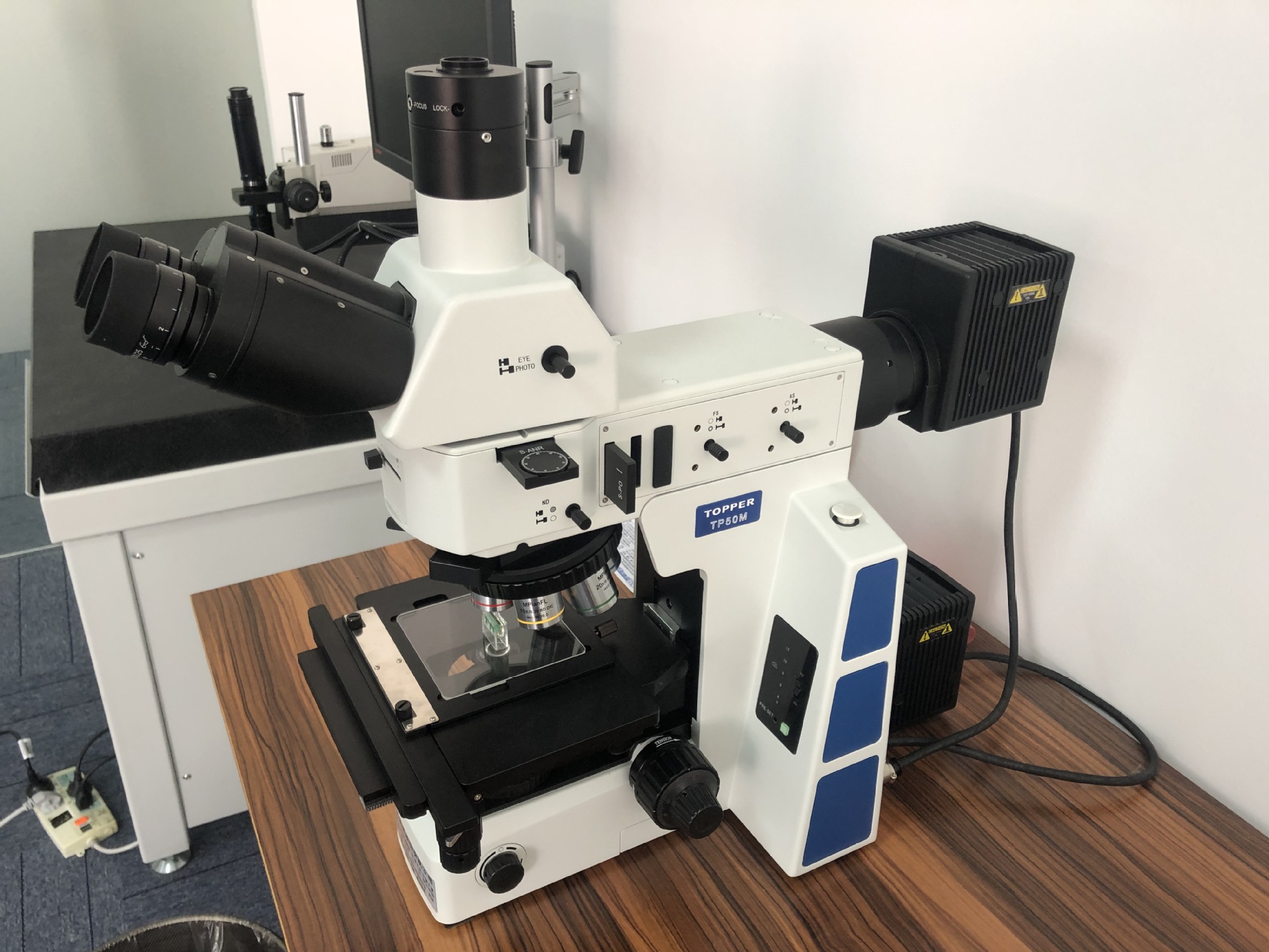 金相显微镜tp50m正置金相显微镜金相切片观测