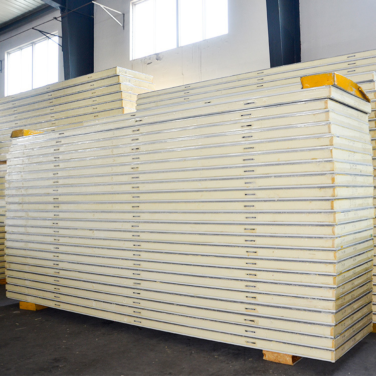 北京天津聚氨酯冷库板偏心挂钩式冷库板b1b2防火阻燃冷库板厂家