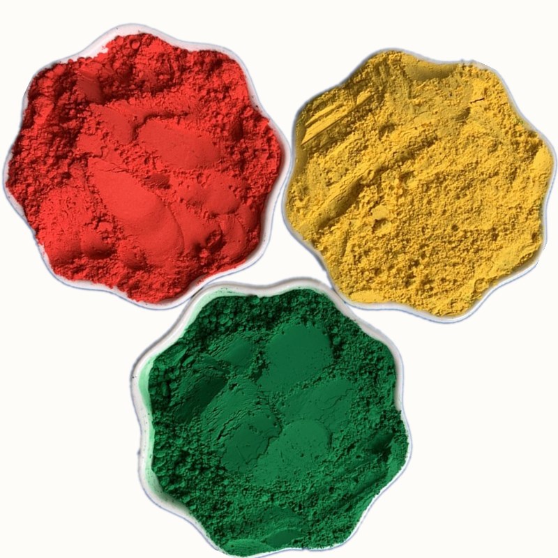 彩色纸张 美术填料 墙体彩绘用氧化铁颜料深绿 着色好