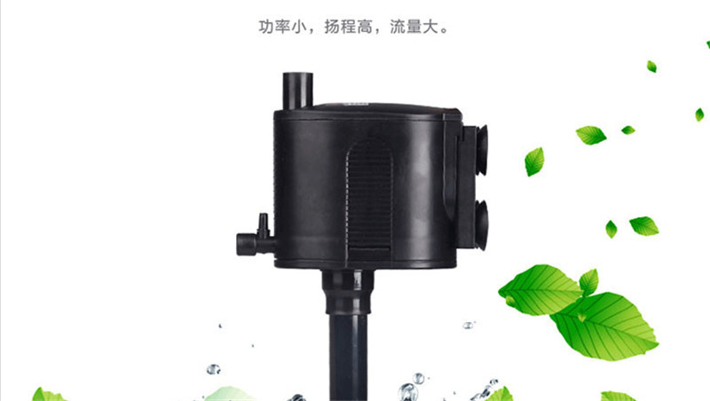 西龙鱼缸过滤三合一 过滤器 静音潜水泵 鱼缸水族箱三合一