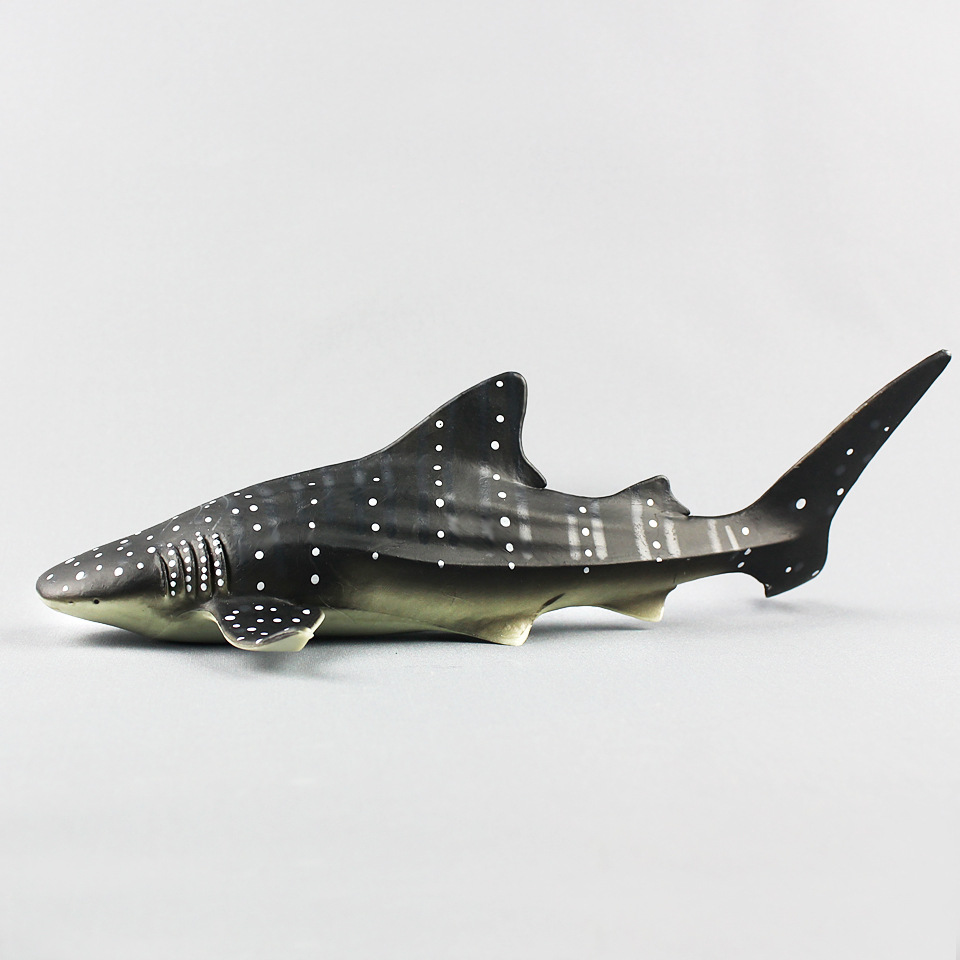 外贸亚马逊速卖通仿真大鲸鲨实心海洋生物模型儿童男孩玩具摆件