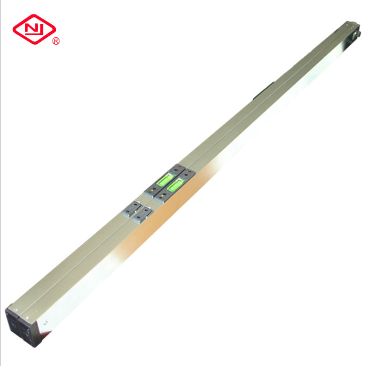 南方3米折叠靠尺建筑检测尺铝合金靠尺垂直平整度检测尺三米直尺