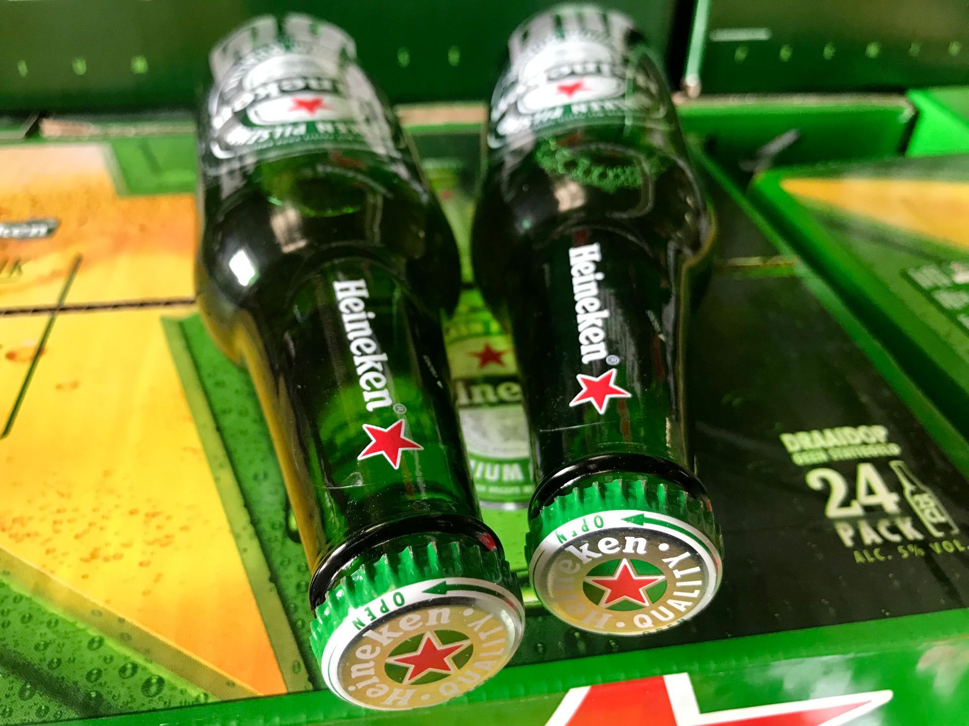 荷兰原装进口喜力heineken海尼根皮尔森风格[旋盖]啤酒250ml*24瓶
