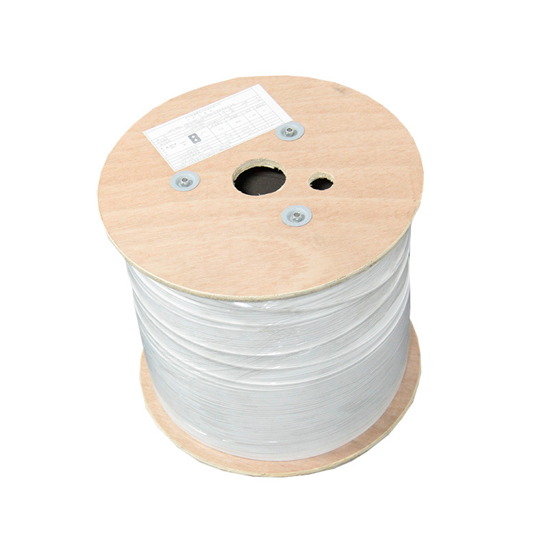 电信级皮线光缆白色室内单模单芯1芯皮缆2钢丝ftth蝶形光缆
