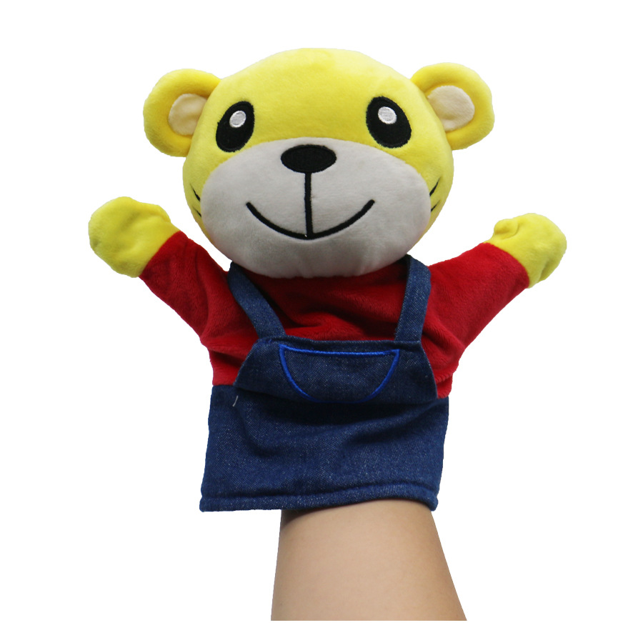 新款可爱巧虎手偶玩具 亲子游戏讲故事 儿童早教玩偶可定制