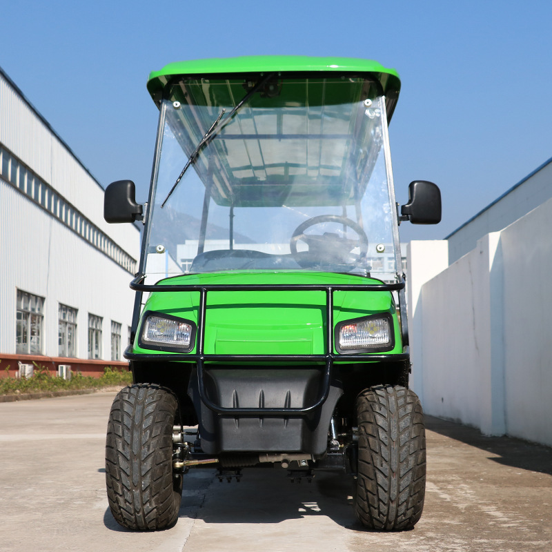 厂家直销十座越野旅游景区游览车 四轮电动车巡逻车带保险杠