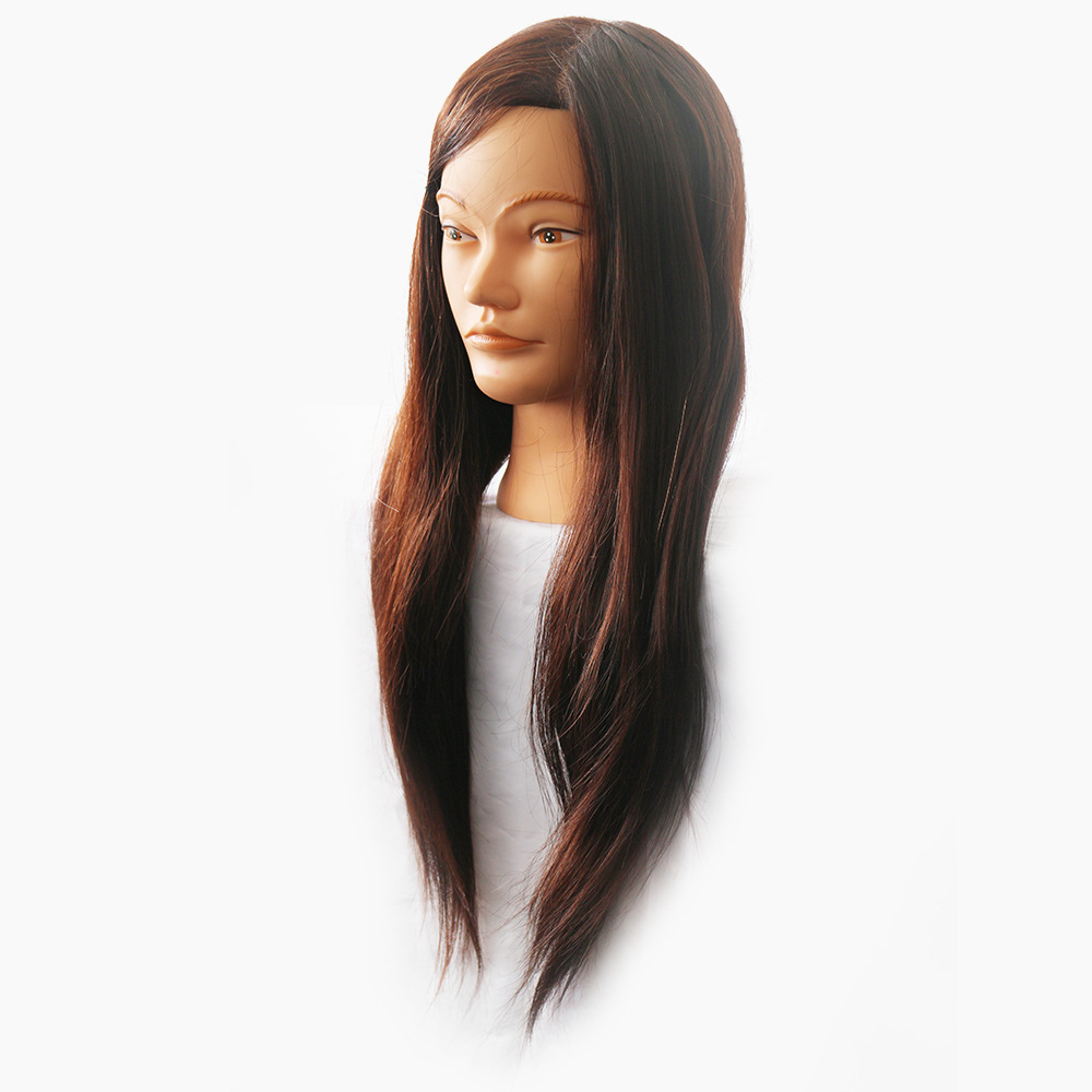 美发教习头模 烫染头模 剪发公仔头 美发学校头模练习剪发支架