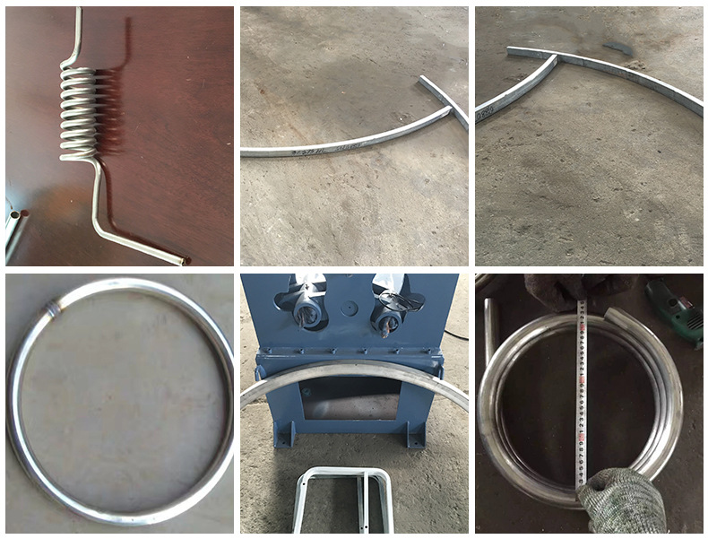 60滚圆机 铝型材滚弧机u型弯成型机角铁卷圆机楼梯扶手滚弧机定制