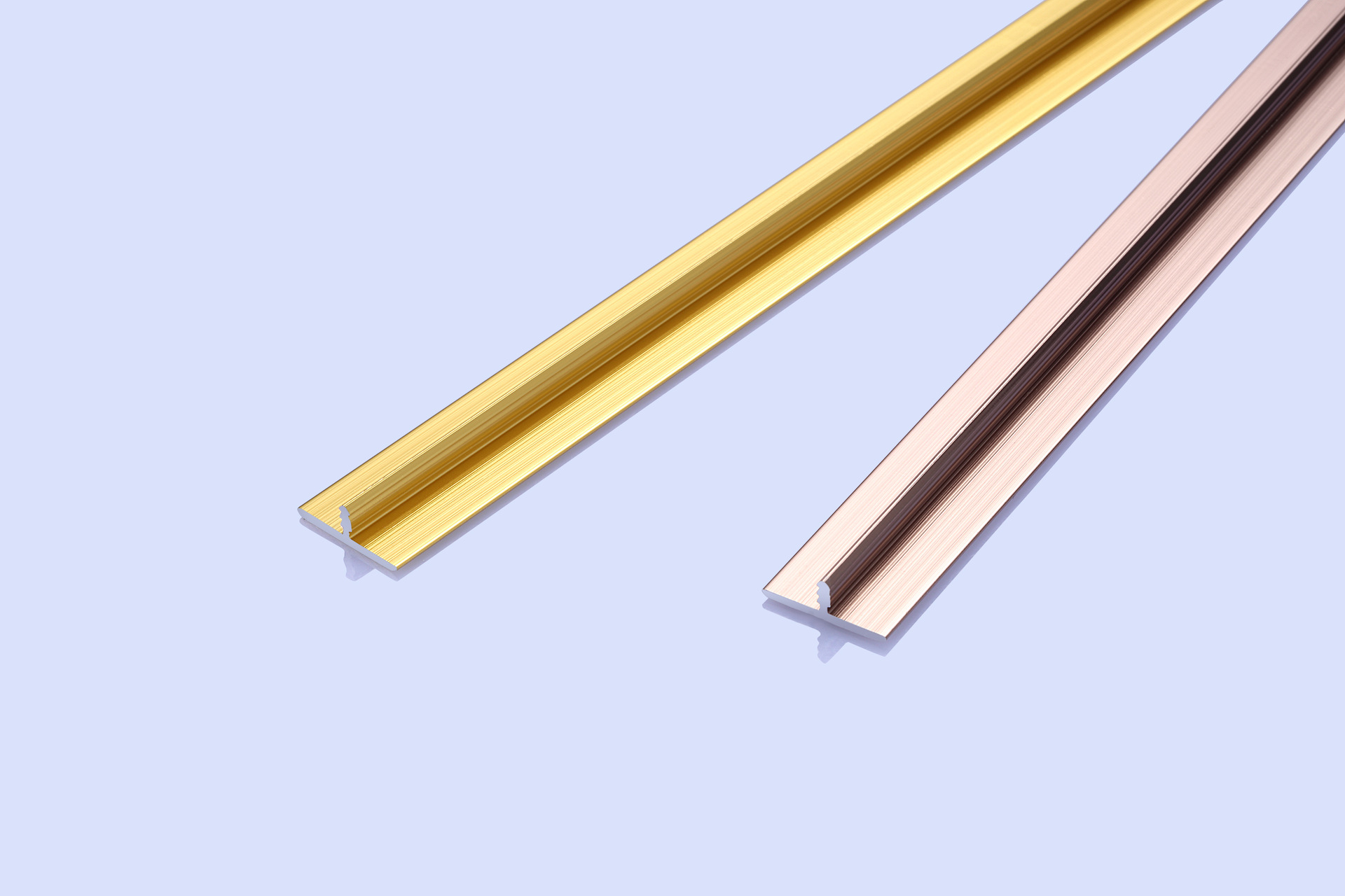 现货大理石装饰t型铝条门板压条扣条铝合金装饰条3米铝合金t型条