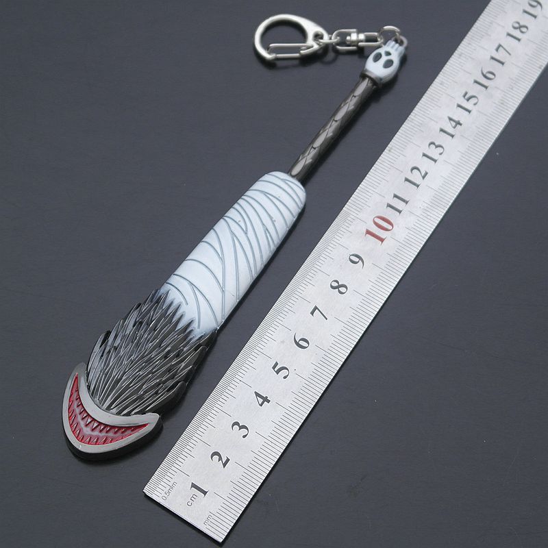 干柿鬼鲛肌兵器合金模型钥匙扣动漫刀扣