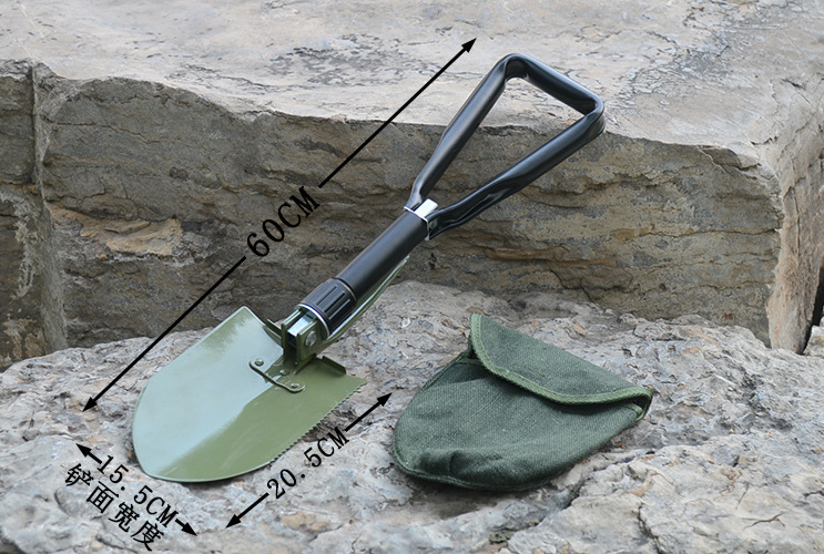 6411工厂正品q3型折叠锹 合金钢工兵铲 折叠铲