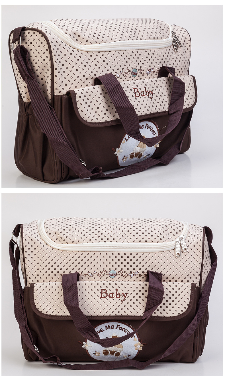 便携式妈咪包尿布背包妈咪手提包孕妇包多功能母婴包妈妈包