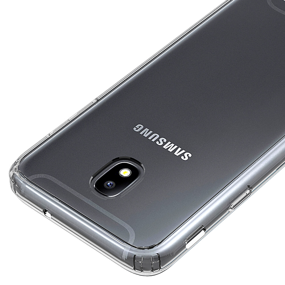 混批samsung j4 2018透明双色亚克力手机壳防刮花高透手机保护套