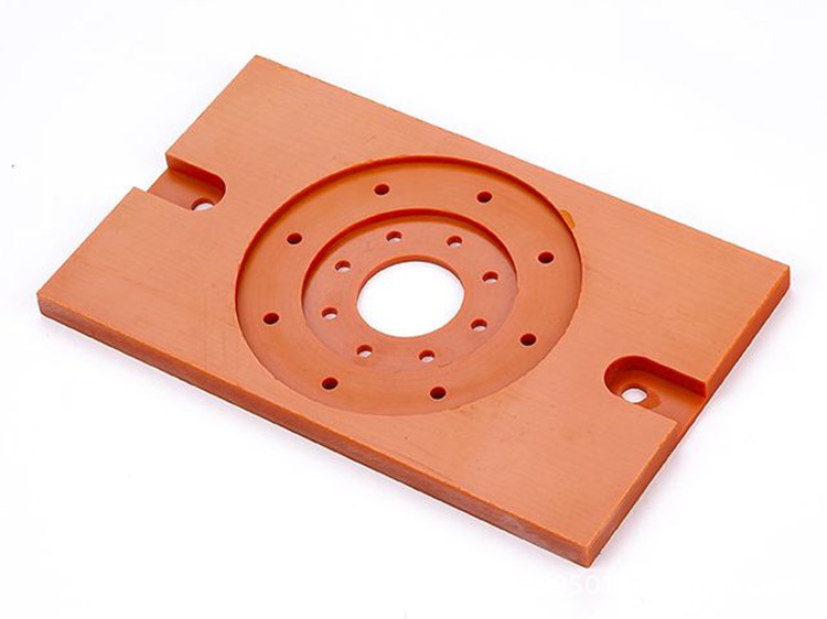 橘红色电木板 加工 3-100mm 咖啡色布纹板 零切 黑色防静电胶木板