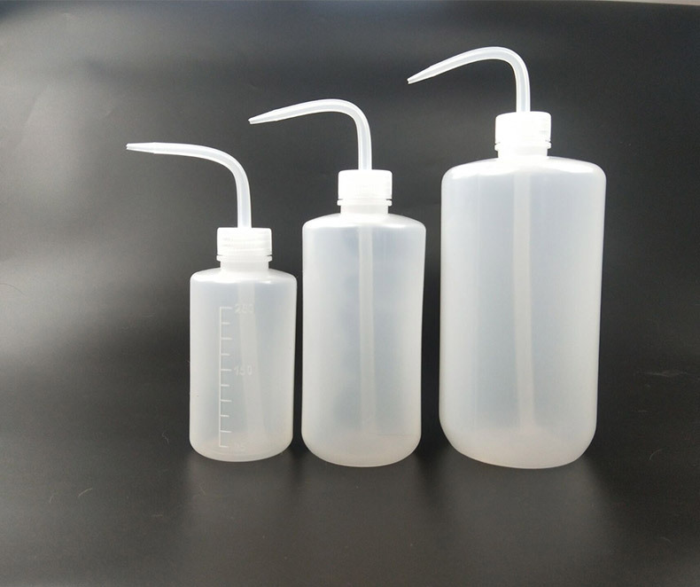 塑料洗瓶弯嘴瓶250 500 1000ml洗瓶酒精瓶冲洗瓶洗瓶滴瓶尖嘴瓶