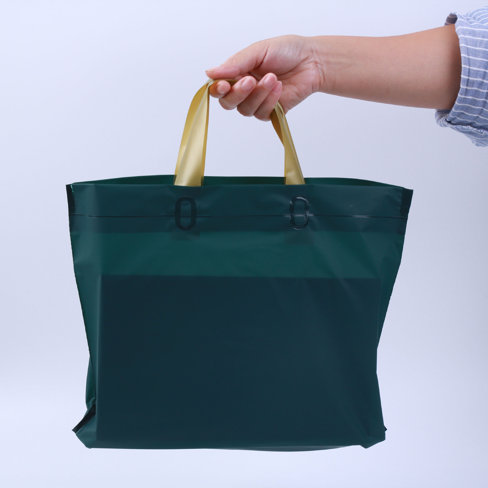 厂家现货批发磨砂服装店eva塑料衣服手提袋手拎袋可定制