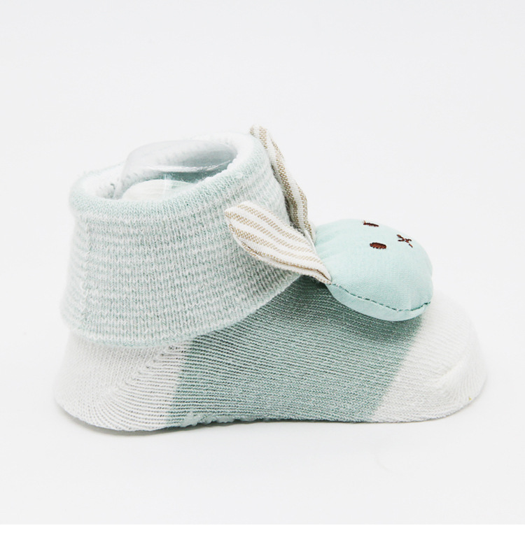 新款儿童鞋袜婴儿袜子0-6个月宝宝春秋冬季小孩学步袜柔软弹性袜