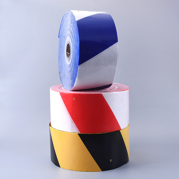 交通工程警示线建筑楼层隔离带路面工地无纺布无胶安全警示带