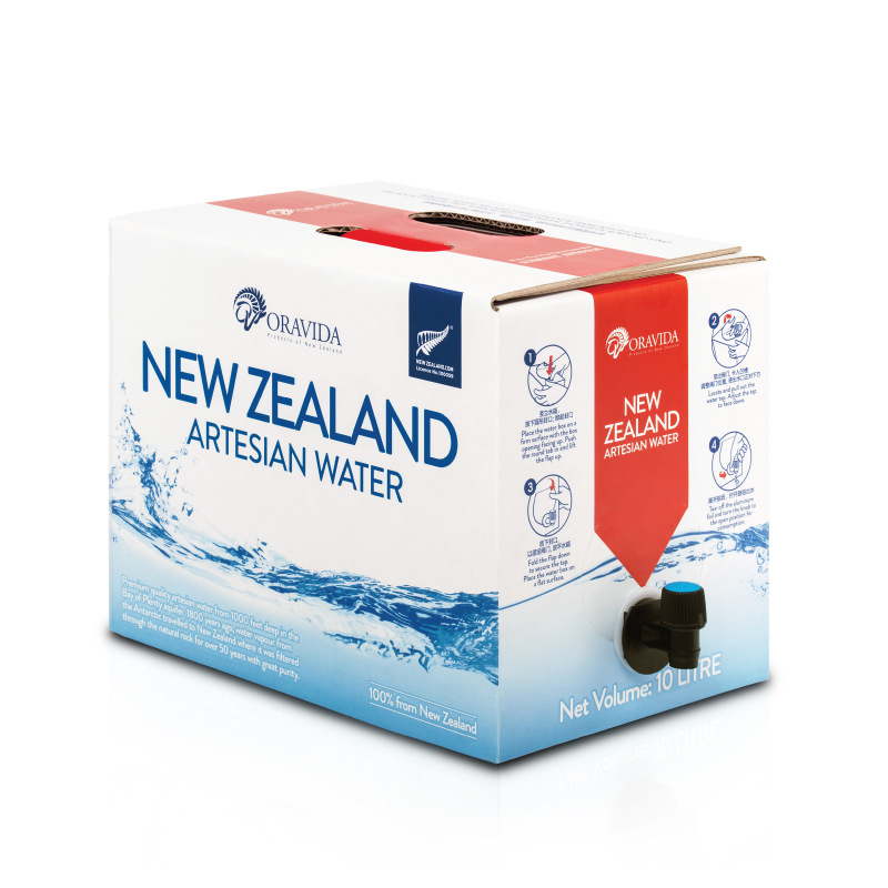兰维乐oravida新西兰进口天然矿泉水家庭装10l装母婴用水泡茶水