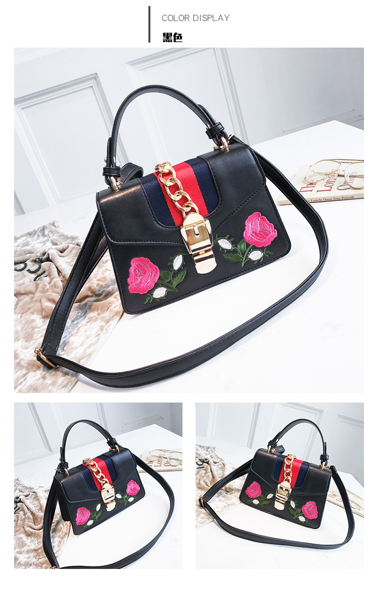 拼多多货源 包包女2018新款斜挎包 韩版潮时尚宽肩带小方包bag