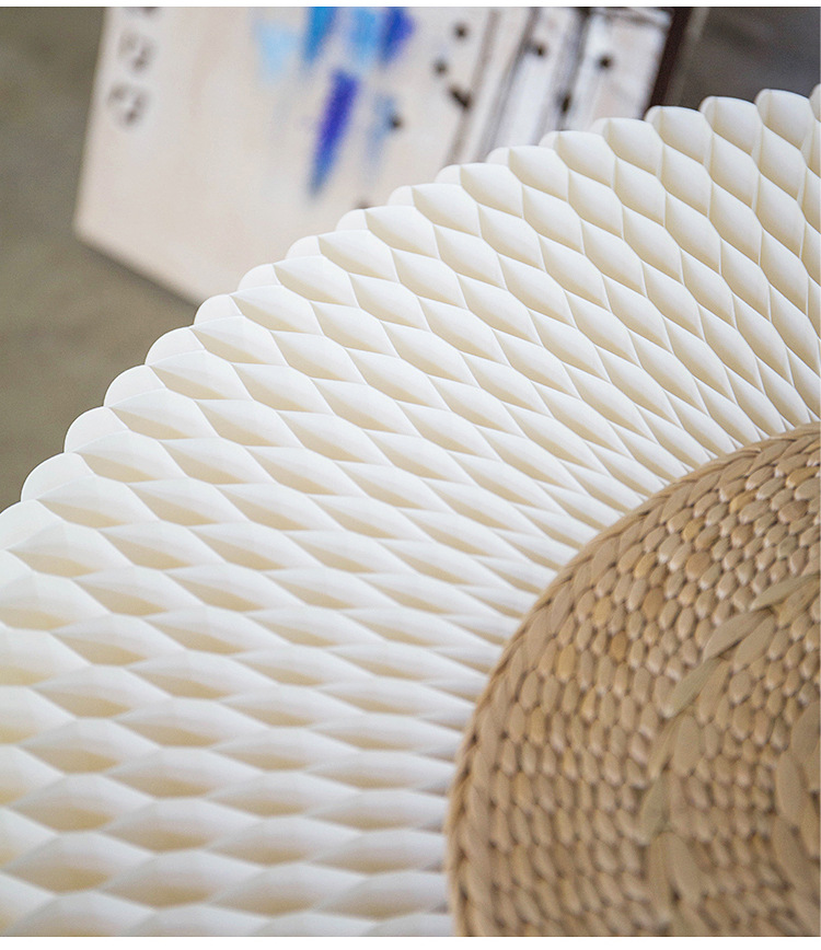 十八纸创意多功能纸凳子42cm高折叠收纳客厅时尚设计椅3人座长凳