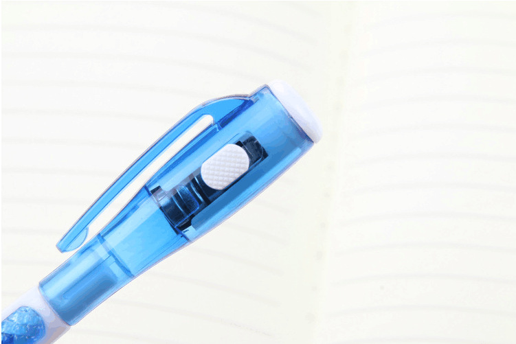 Creative Ballpoint Pen Cute New Exotic Light-Emitting Flashlight Multi-Function Ballpoint Pen Student Gift
