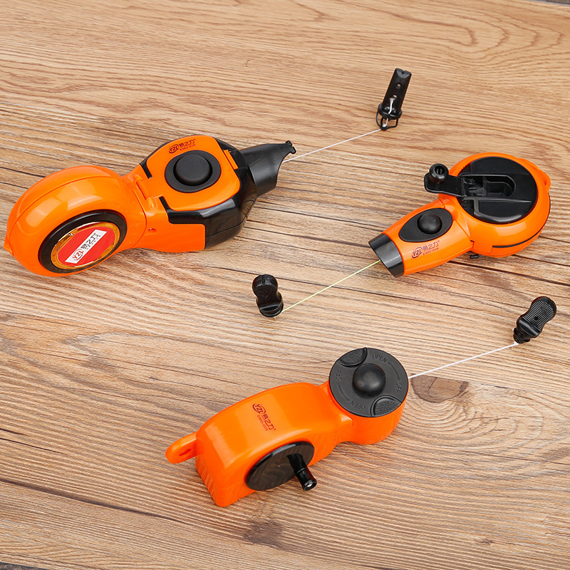 批发木工专用墨斗免邮自动划线器弹线纯棉墨线新型手动测量工具