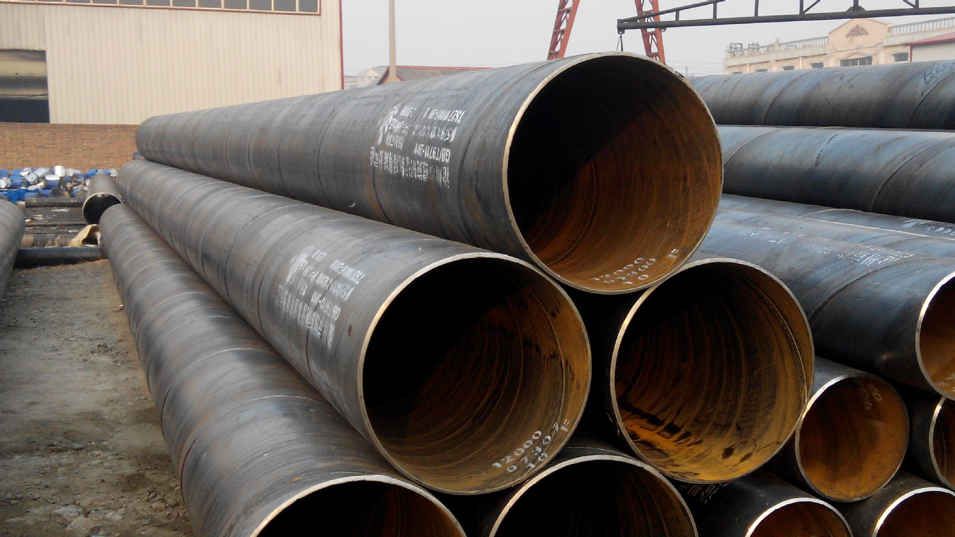 厂家直销q235螺旋钢管螺旋焊管 q235直缝大口径精密焊管加工定制-五