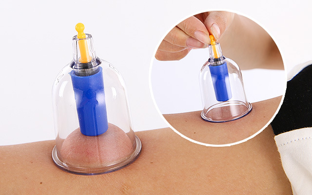 厂家直销 拔罐器家用真空磁疗抽气式拔气罐拔火罐单罐加厚