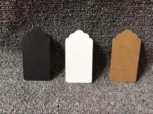 空白通用男女装服饰吊牌商标牛皮纸吊牌定制免费设计