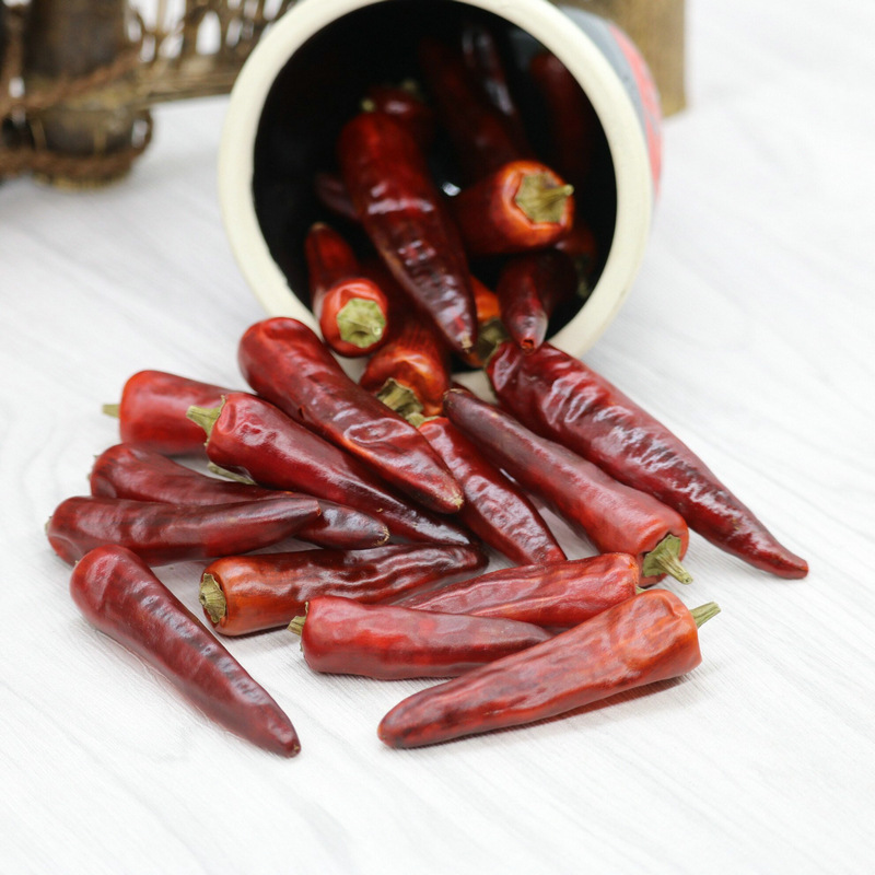 重庆正宗特产石柱红3号香辣红辣椒 散装1000g火锅专用香料红辣椒