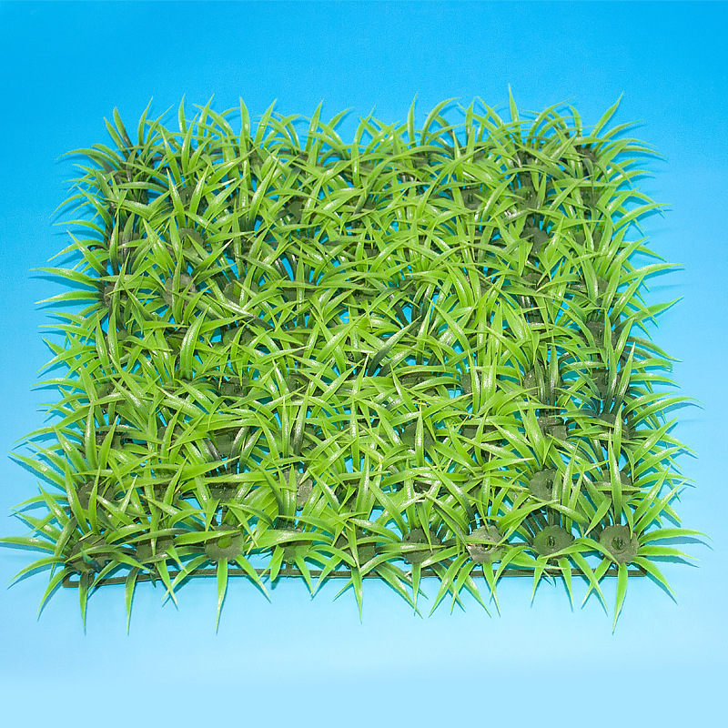 仿真水草鱼缸造景绿植水族装饰加密可拼接草坪地毯草皮假草地室内