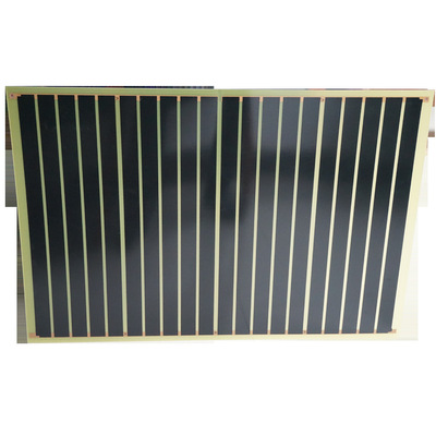 厂家直销 万润碳晶可调远红外电加热板配件发热板带线芯片可加画