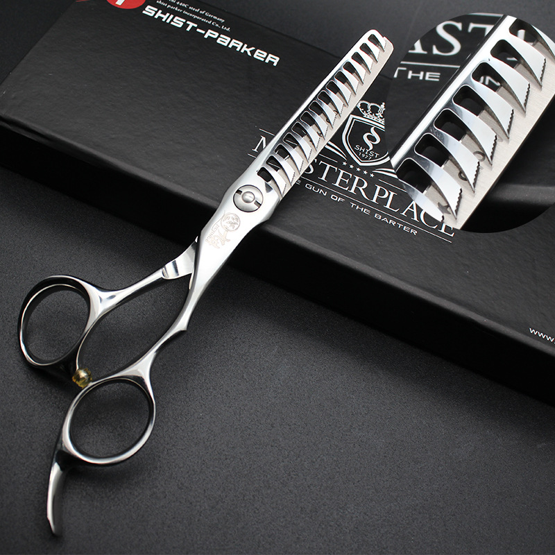 正品九井理发店剪刀美发剪刀发型师专业柳叶剪翘弯剪无痕剪胖胖剪