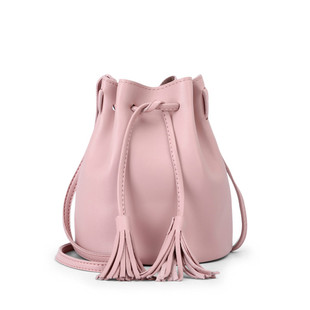 新款潮流单肩包水桶包