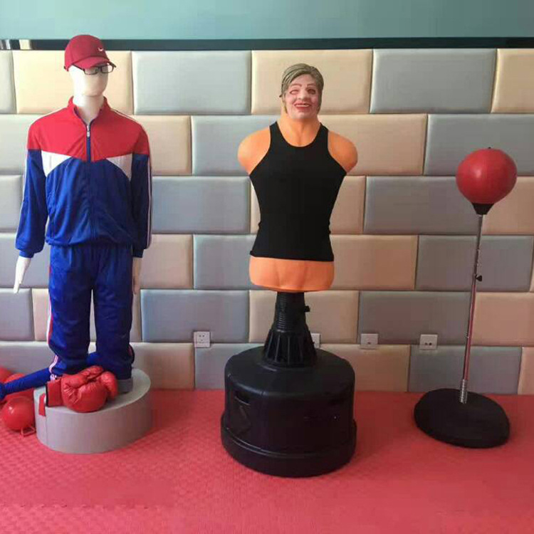 厂家直销心理咨询室减压器材智能发声假人仿真宣泄人情绪发泄设备