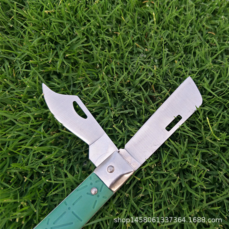 常青树多用芽接刀 折叠式苗木果树嫁接刀 接木刀 嫁接器 园林工具