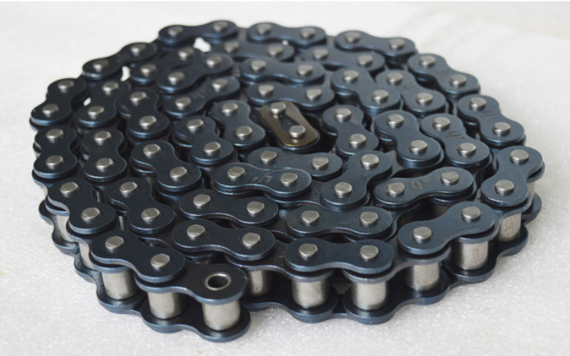 直销工业传动链条3 4 5 6分06b 08b 10a 12a 16a 1寸单双排滚子链