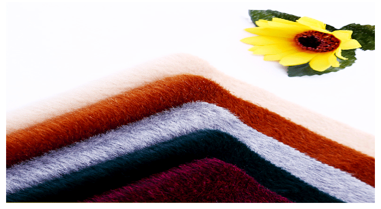 单面阿尔巴卡 长毛苏力羊绒面料 秋冬羊绒羊毛时尚女装毛呢面料