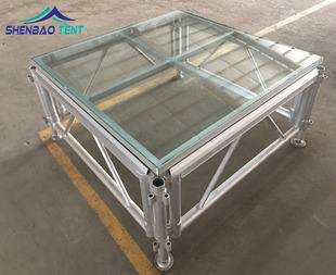 透明玻璃玻璃舞台