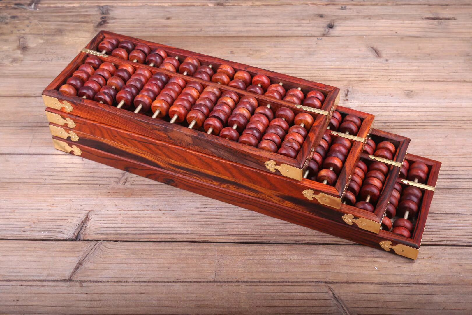 大红酸枝 实木中式算盘 木雕文玩工艺品摆件 厂家直销 木质定制