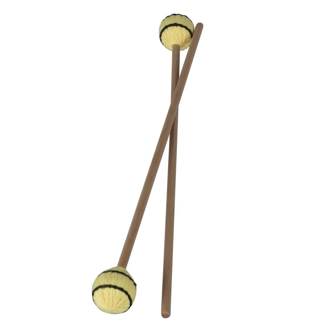 高级马林巴槌 马林巴锤 黑色条纹 优质木材 打击感强 做工精细