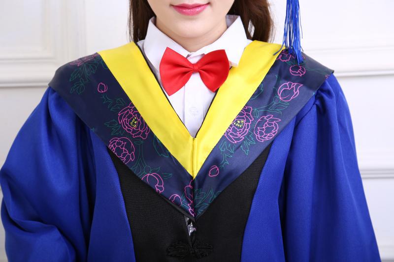 学士服学位服文理科硕博士服毕业照礼服送垂布学士帽